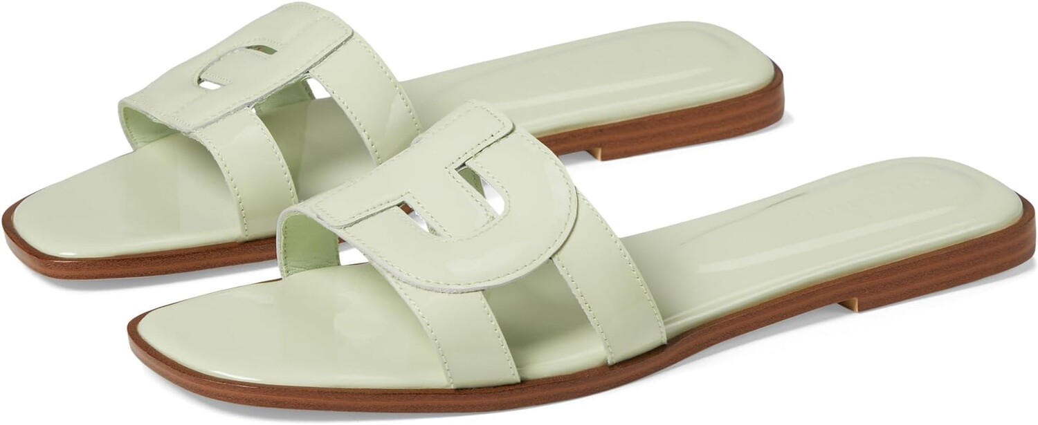 

Сандалии Cole Haan Chrisee Sandal, цвет Fog Green Patent Leather