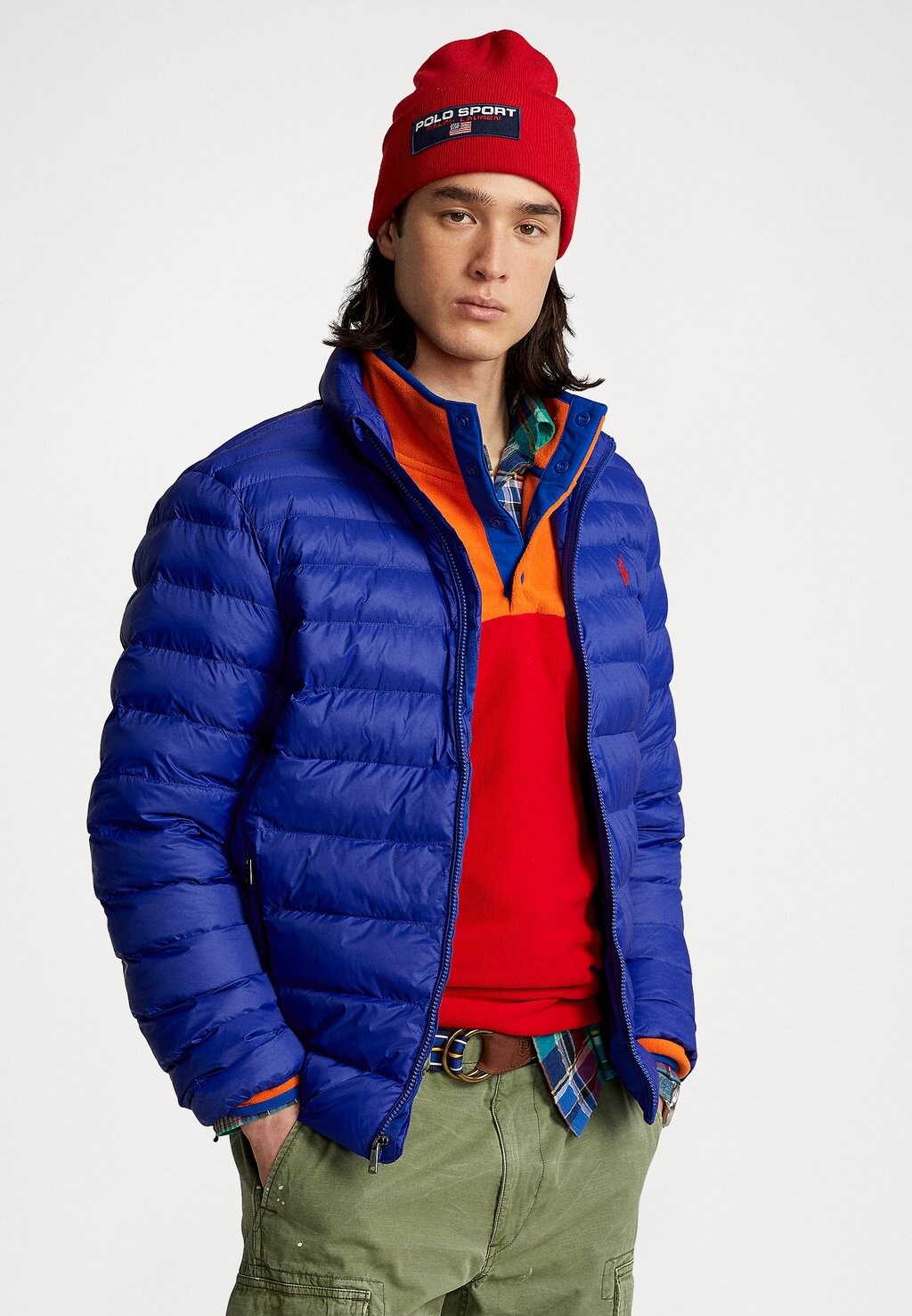 

Демисезонная куртка Polo Ralph Lauren, синий