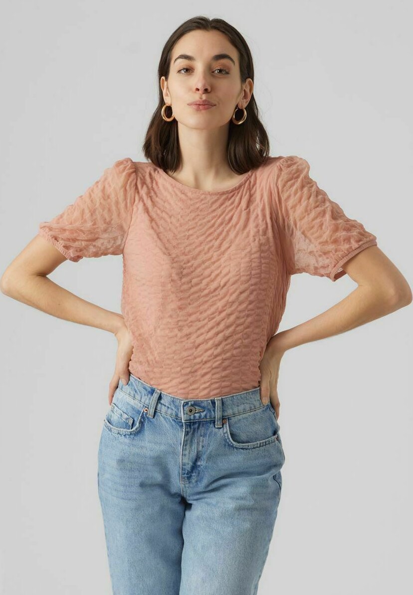 

Блузка Vero Moda, пыльно-розовый