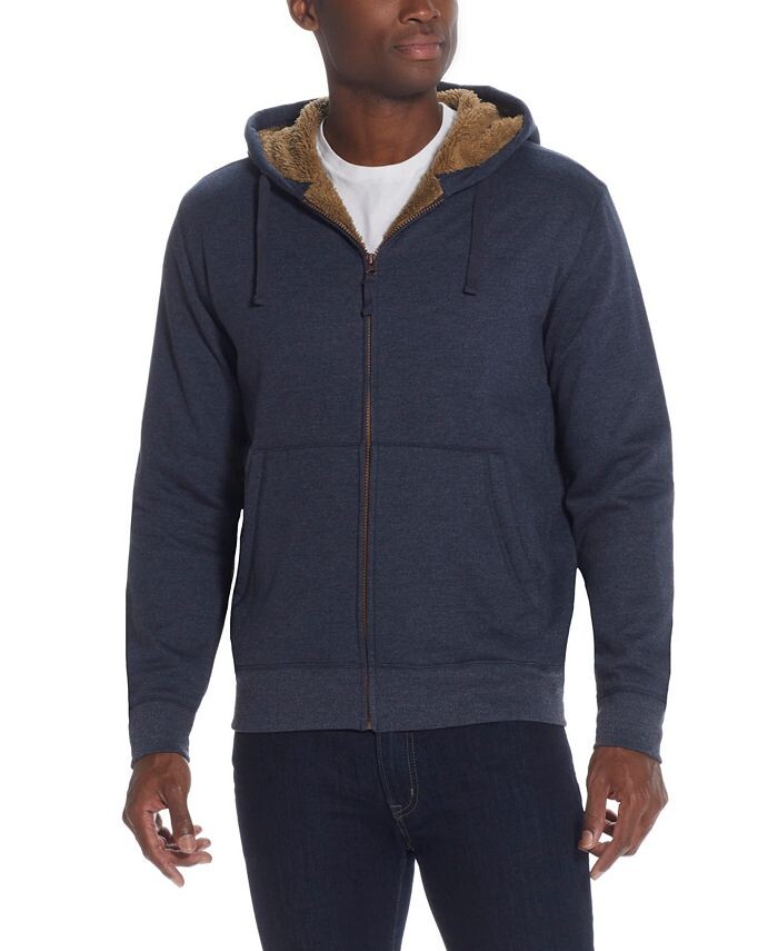 

Мужская флисовая толстовка на молнии Weatherproof Vintage, синий