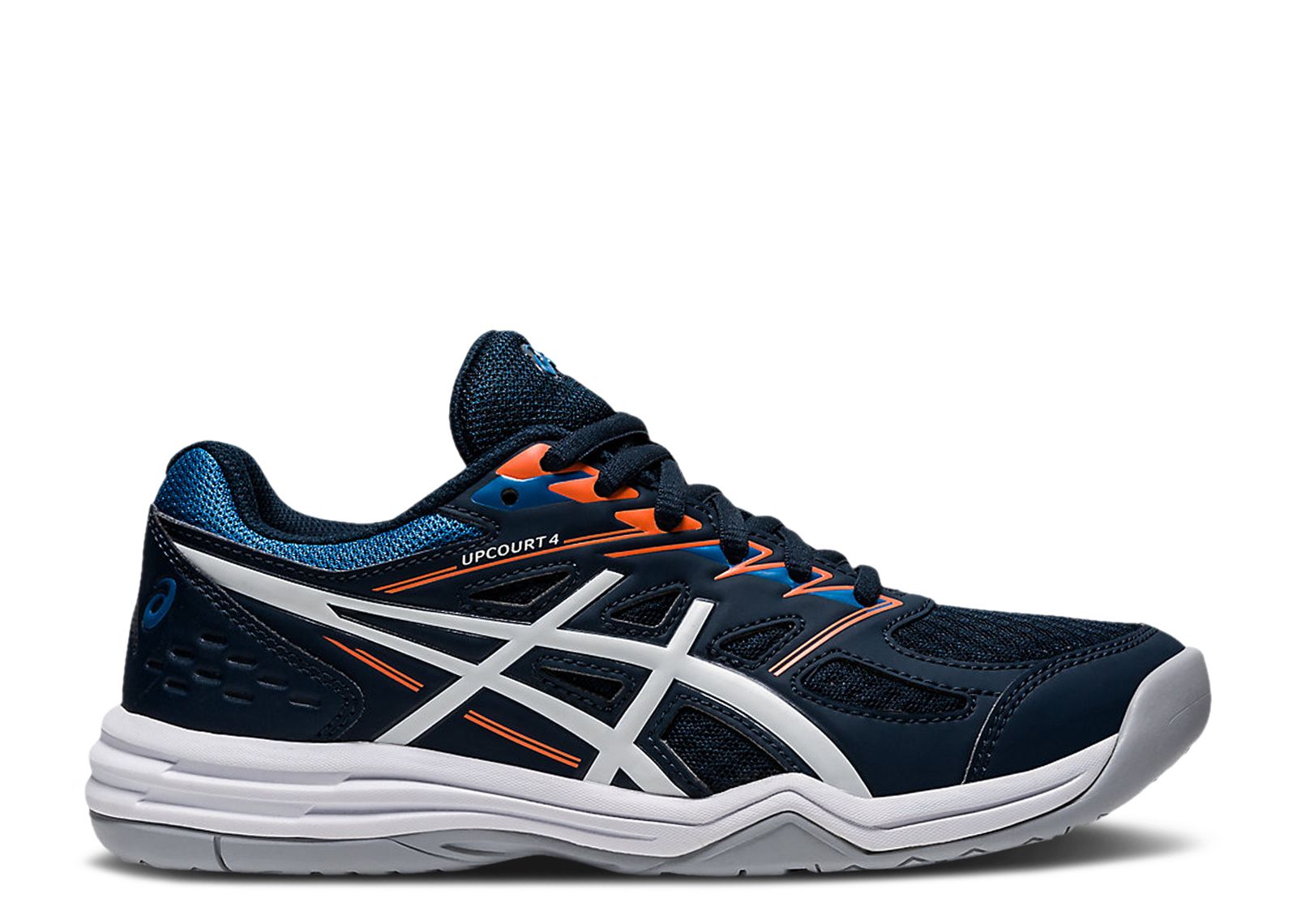 Кроссовки ASICS Upcourt 4 Gs 'French Blue Orange', синий