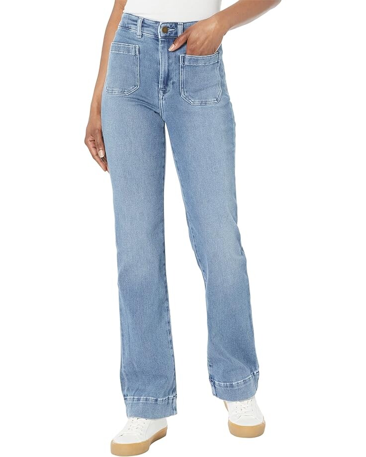 

Брюки Faherty Stretch Terry Patch Pocket, цвет Mid Wash