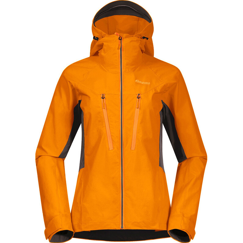 

Женская куртка софтшел Cecilie Mtn Bergans, оранжевый