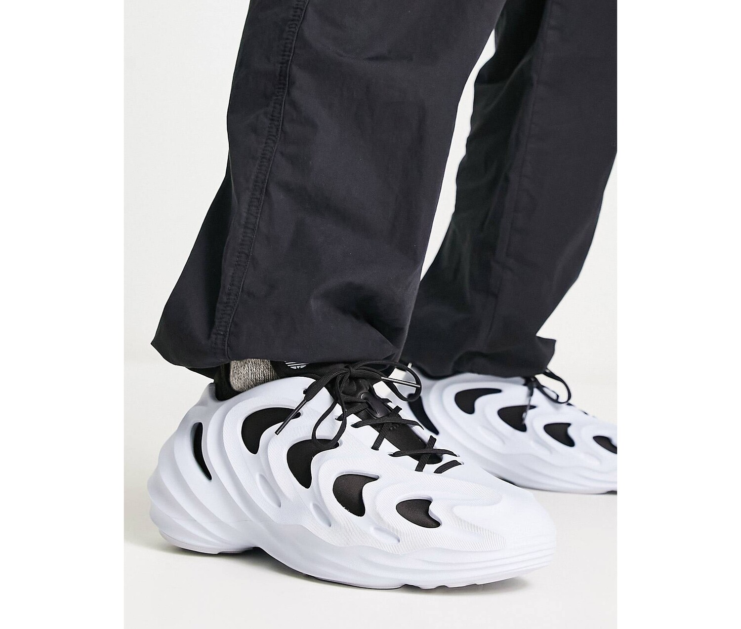 

Сине-черные кроссовки Adidas Originals adifom Q