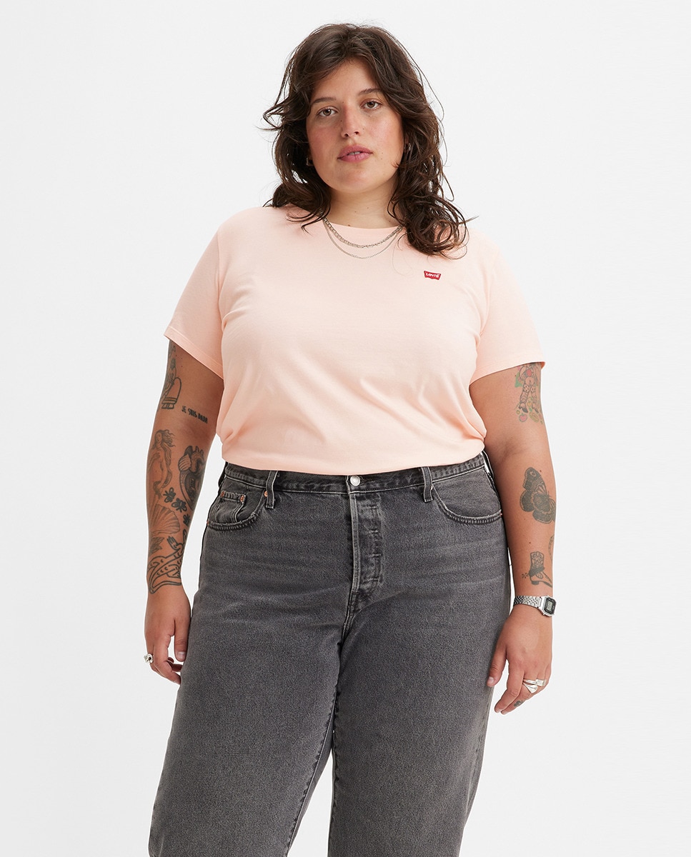 Женская футболка с коротким рукавом Levi's, розовый