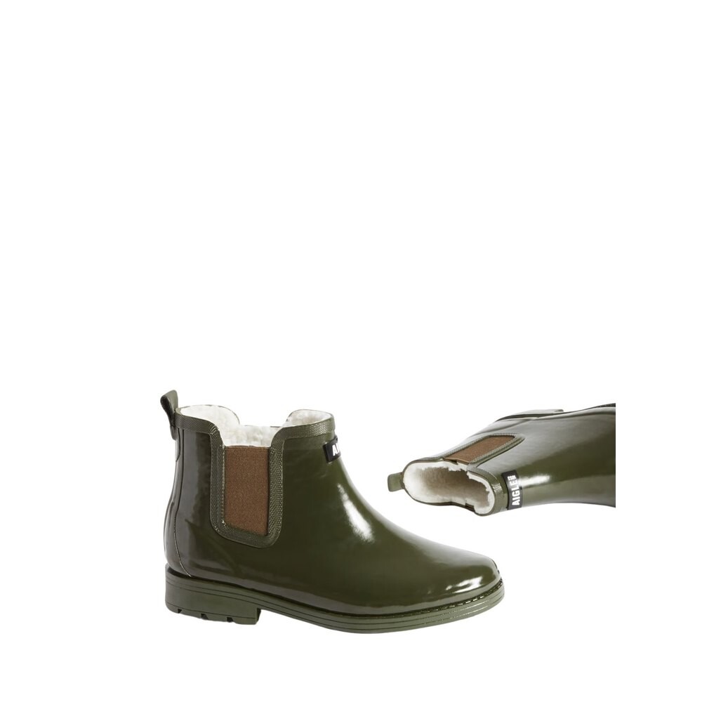 

Ботинки Aigle Carville 2 rain, зеленый