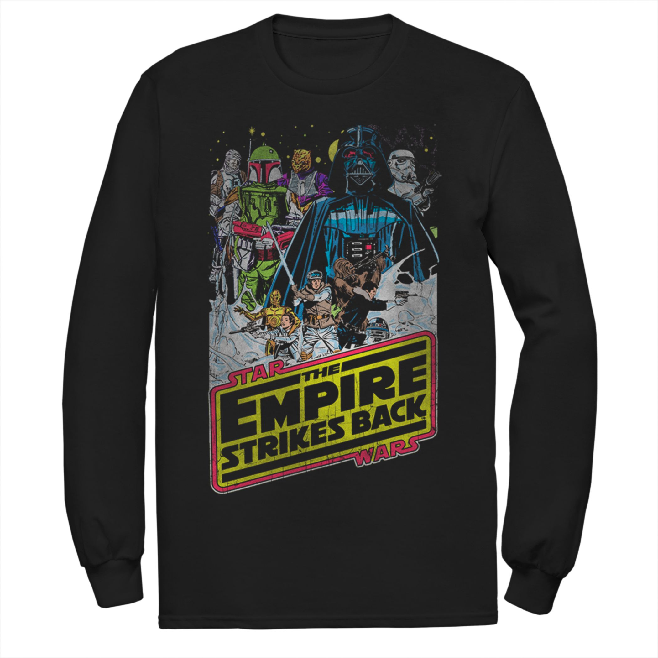 Мужская футболка с плакатом «Звездные войны: Империя наносит ответный удар» Licensed Character lego звездные войны империя наносит удар