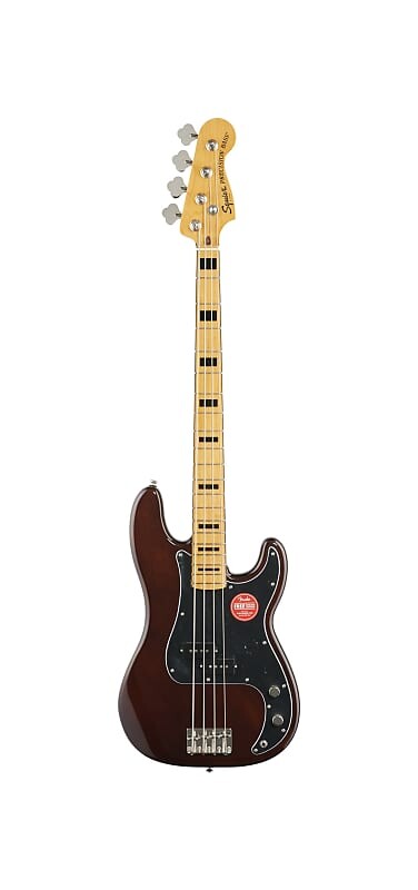 

Басс гитара Squier Classic Vibe '70s Precision Electric Bass, with Maple Fingerboard, Walnut
