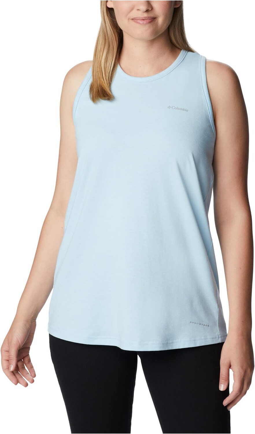 

Майка Sun Trek Racerback Columbia, цвет Spring Blue