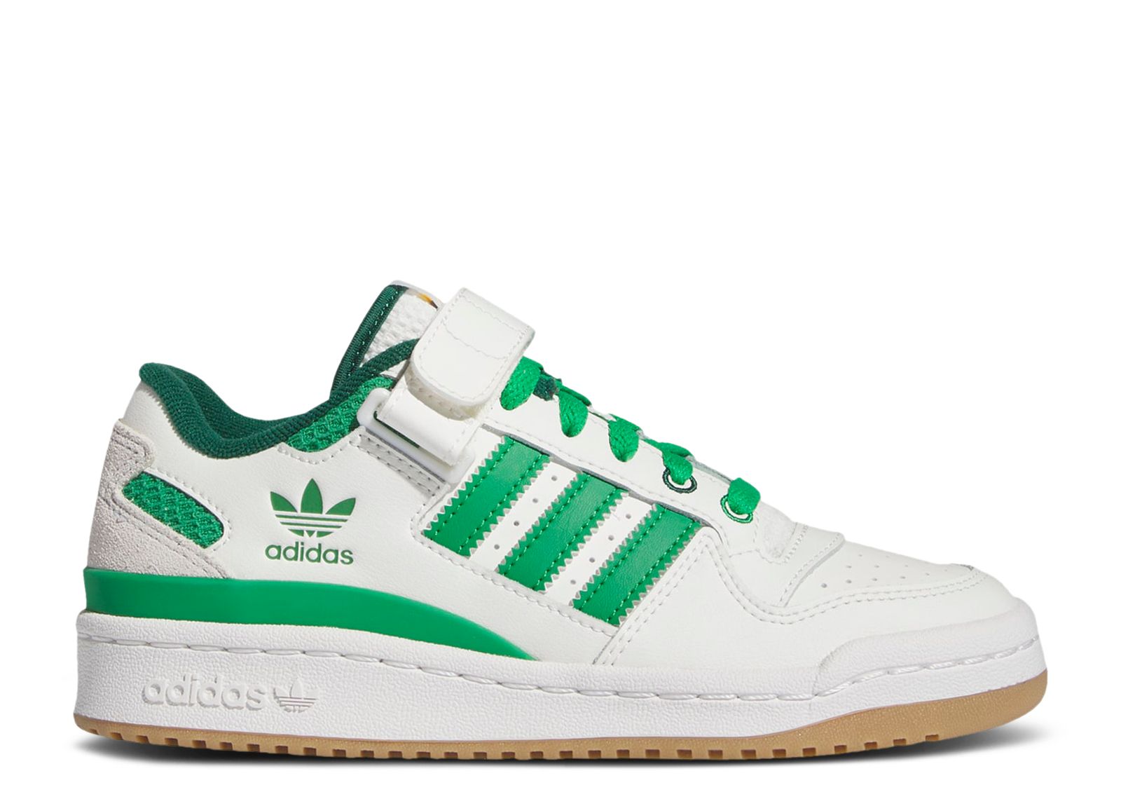 Кроссовки adidas Forum Low J 'Summer Camp - Green', белый