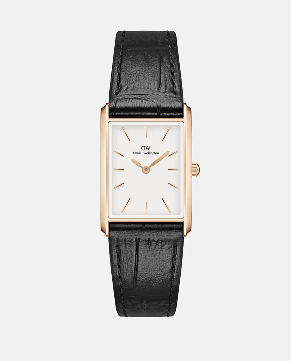 

The Bound DW00100693 черные кожаные женские часы Daniel Wellington, черный