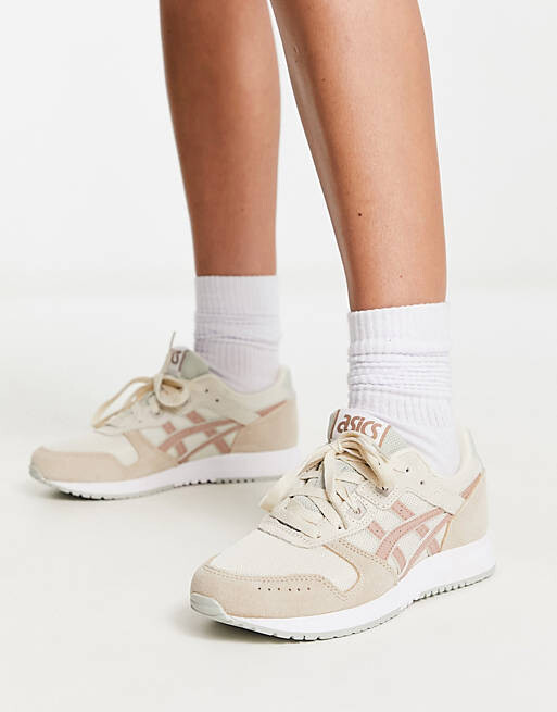 

Бело-розовые кроссовки Asics Lyte Classic