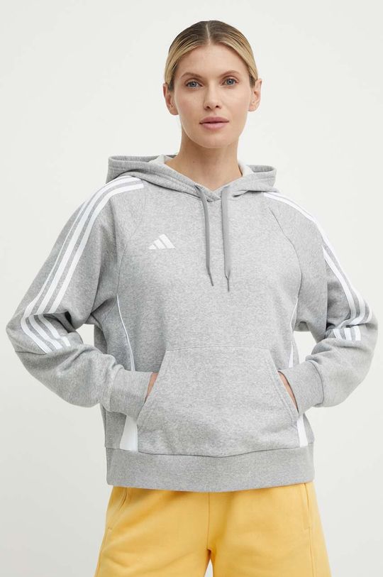 

Тренировочная толстовка TIro adidas Performance, серый