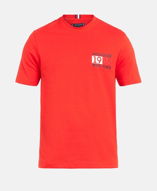 

Футболка Tommy Hilfiger, кирпично красный