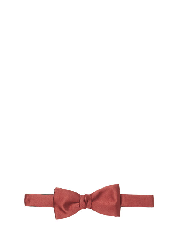 Темно-красный шелковый галстук-бабочка Lanvin