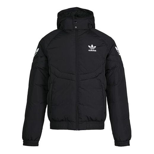 

Пуховик Men's adidas originals Black Down Jacket, черный