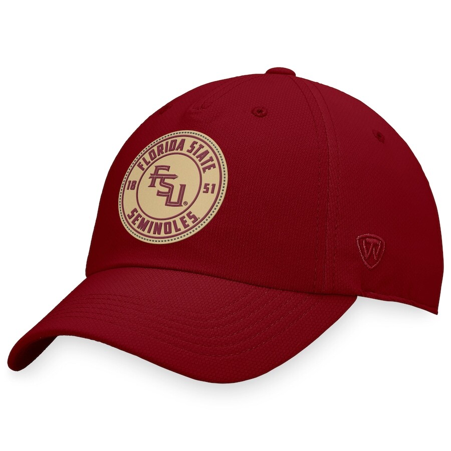 

Бейсболка Top of the World Florida State Seminoles, гранатовый