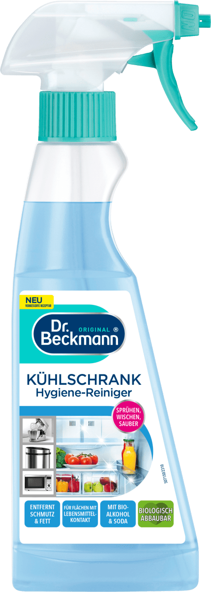 Гигиеническое чистящее средство для холодильника 250 мл. Dr. Beckmann универсальное чистящее средство dr beckmann очиститель для посудомоечных машин гигиенический