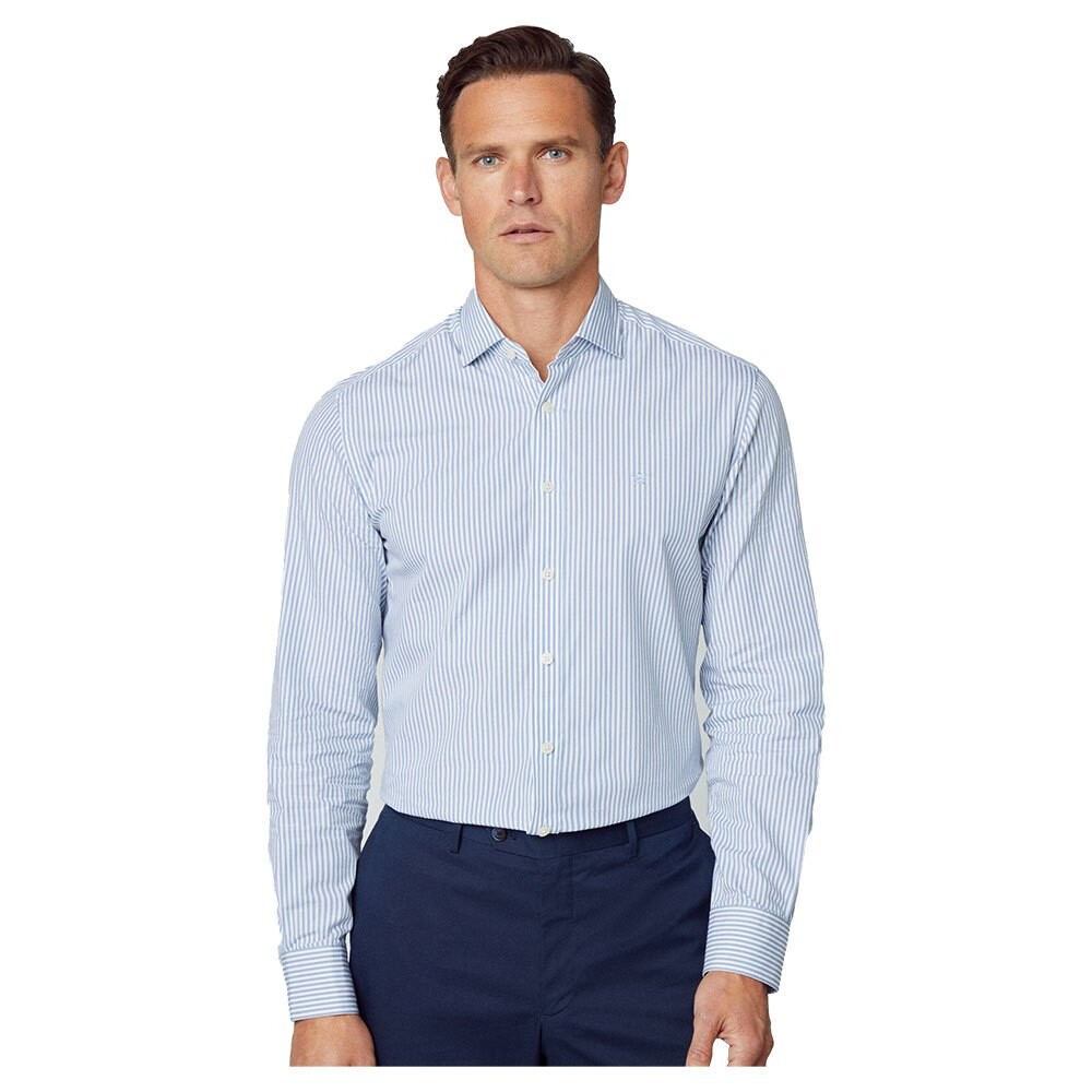 

Рубашка с длинным рукавом Hackett Essential Bengal, синий