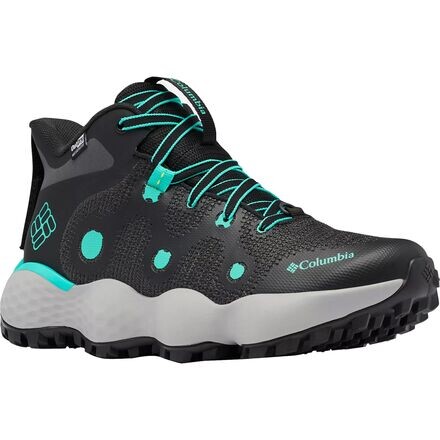 

Кроссовки для бега по пересеченной местности Escape Thrive Endure женские Columbia, цвет Black/Electric Turquoise