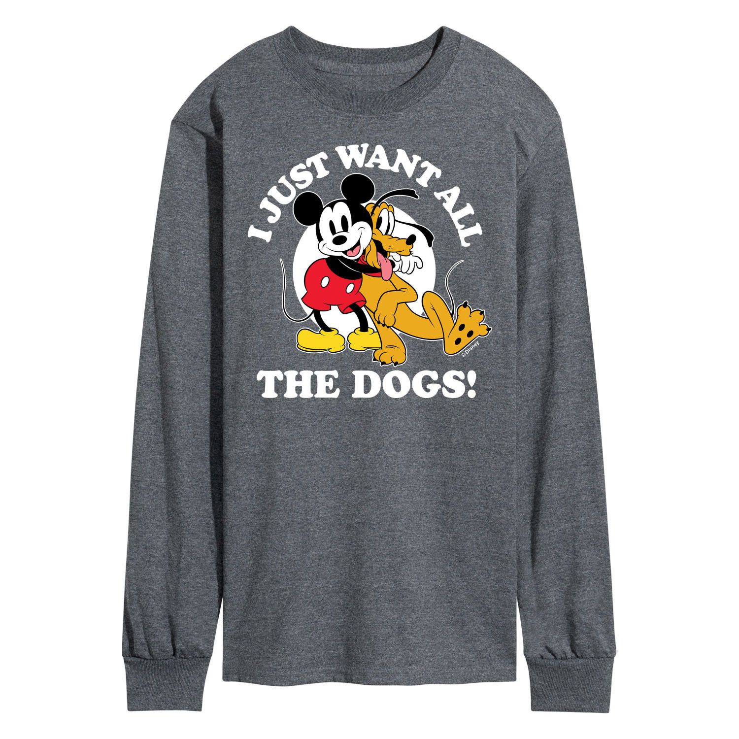 цена Мужская футболка Disney's Mickey & Pluto Want All The Dogs Licensed Character