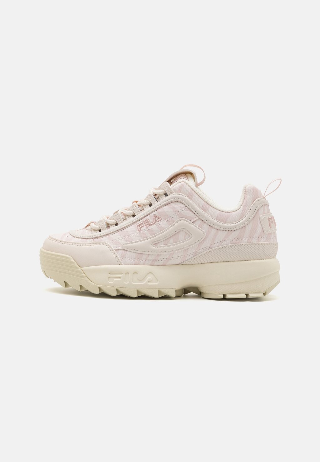 Низкие кроссовки Disruptor Fila, цвет marshmallow/mauve chalk