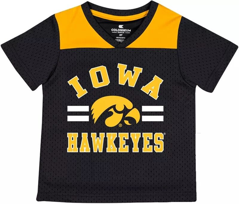 

Colosseum Черный Джерси Ka-Boot-It для малышей Iowa Hawkeyes
