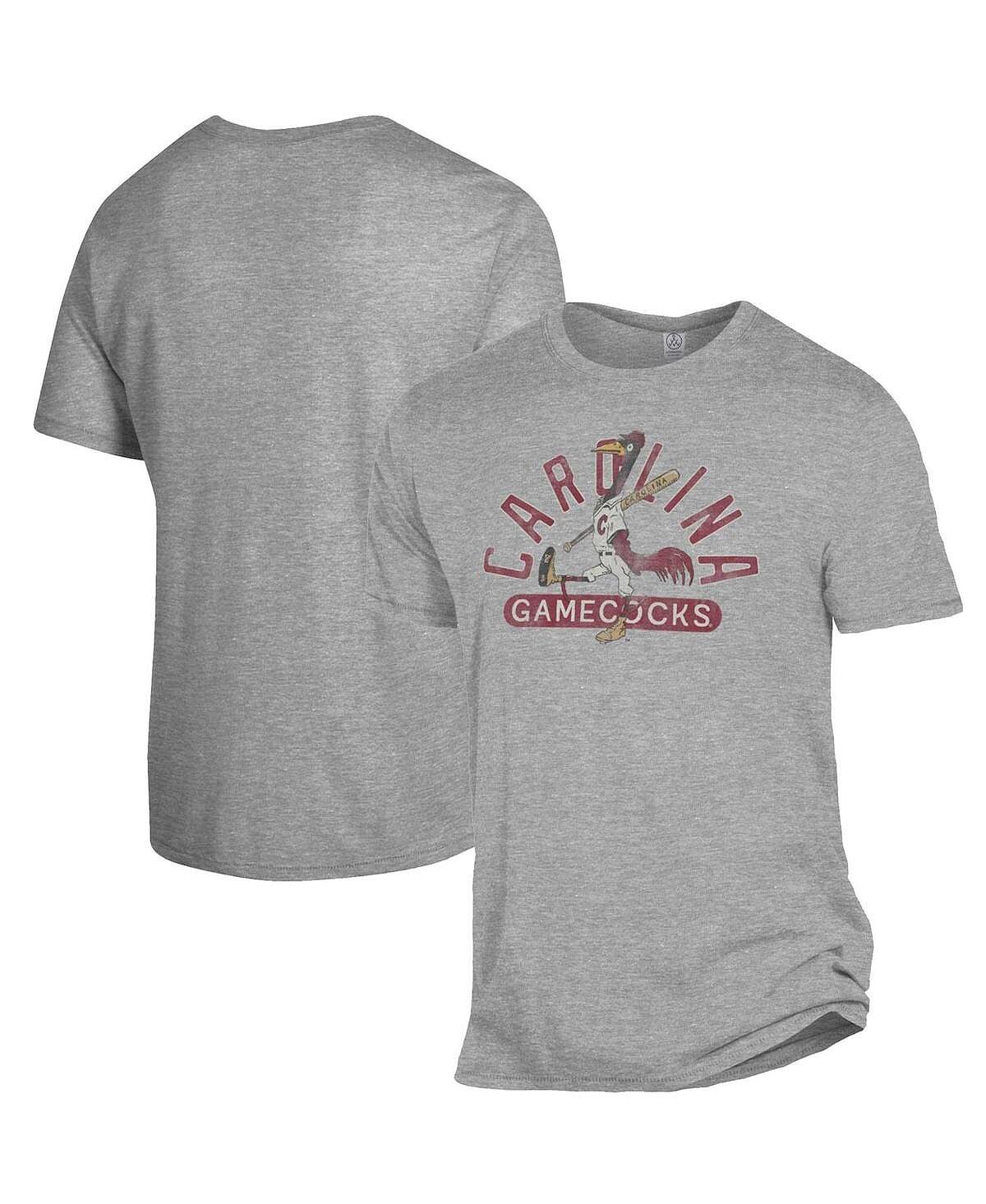 

Мужская бейсбольная футболка Heather Grey South Carolina Gamecocks Vault Baseball A&A Global