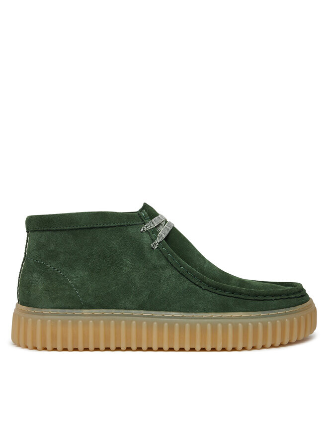 

Ботинки Челси Clarks planos Torhill Hi 26178268 Verde, зеленый