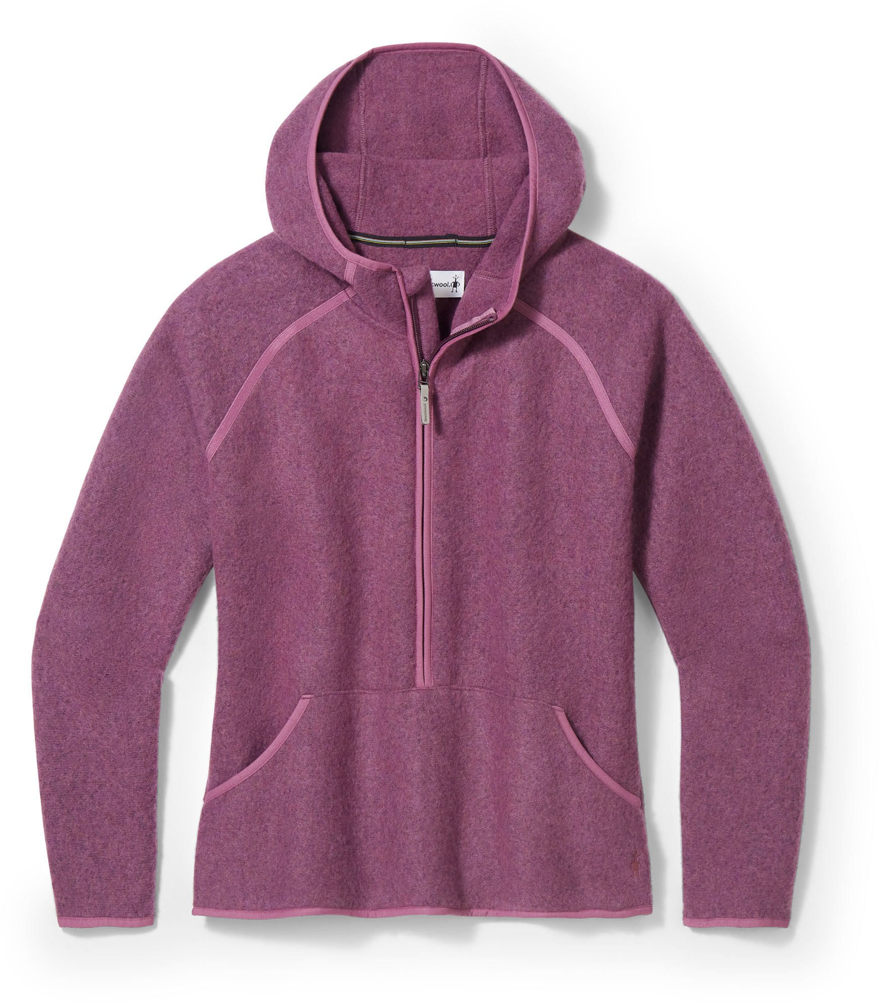 цена Флисовый анорак Hudson Trail - женский Smartwool, фиолетовый