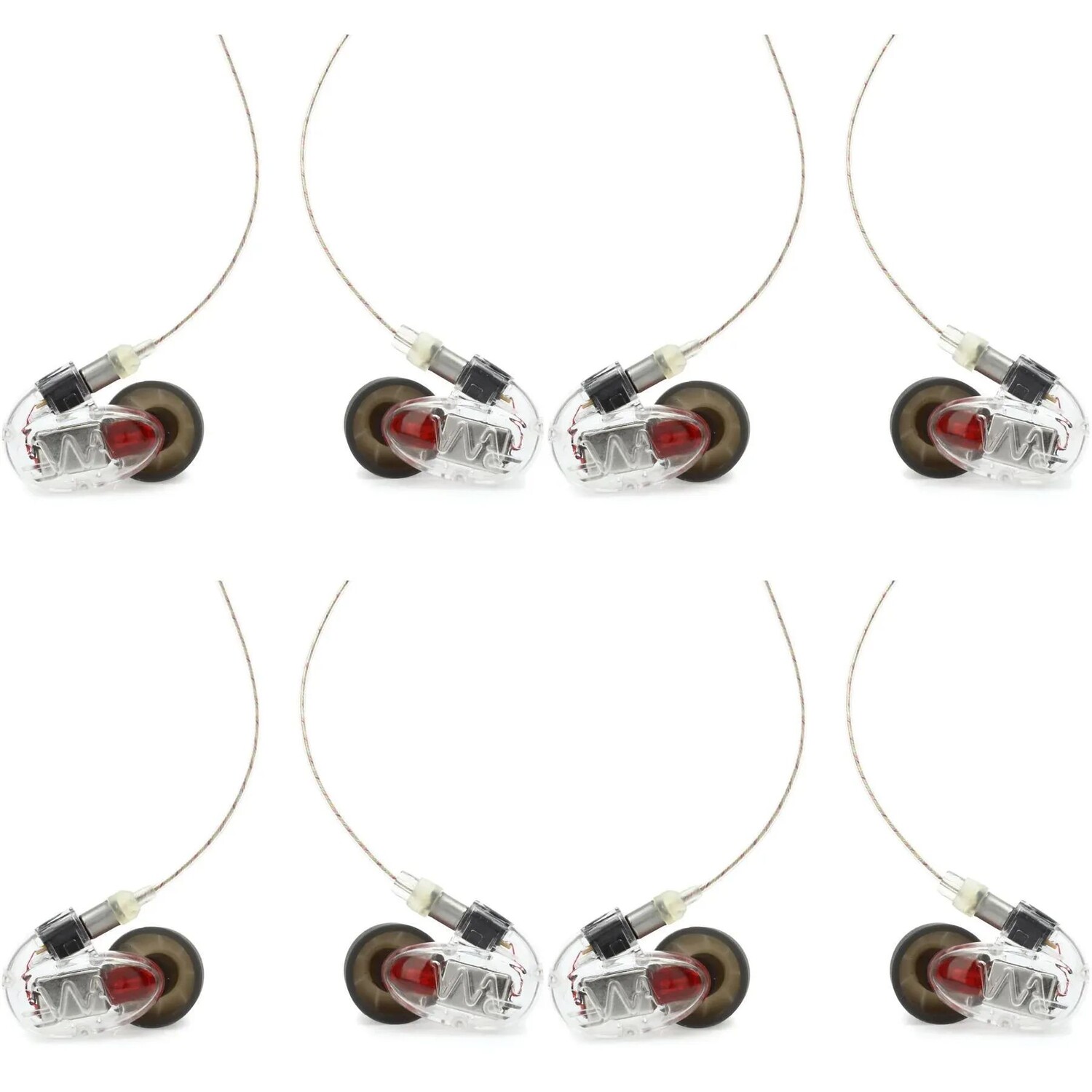 

Набор из 4 наушников Westone Audio Pro X10 — прозрачные