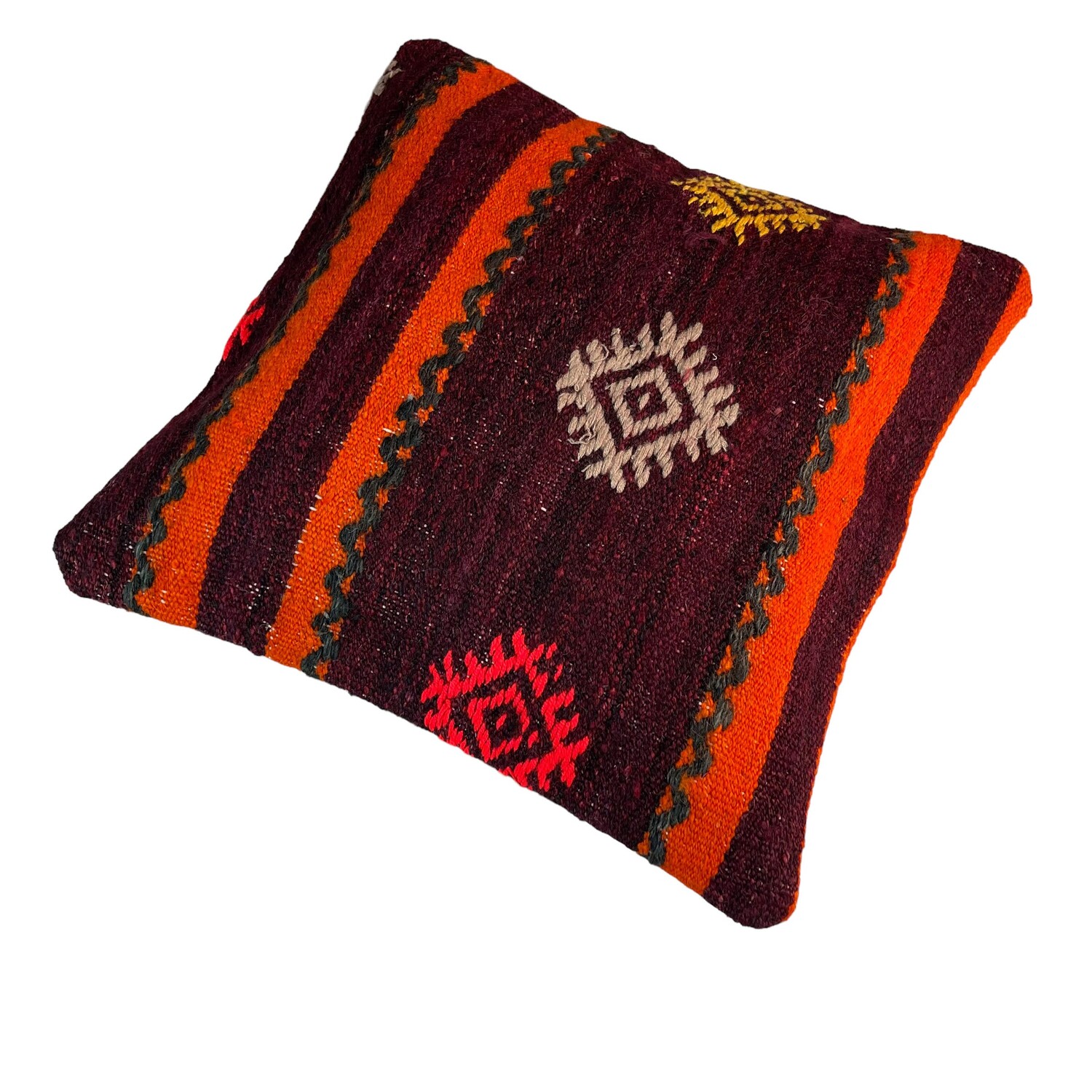 

16 "x 16" наволочки Coussin kilim Kissen Marokko Boho Подушка Kisenbezug Euro Shams Чехлы для декоративных подушек Бохо Шерстяная наволочка 40x40 см