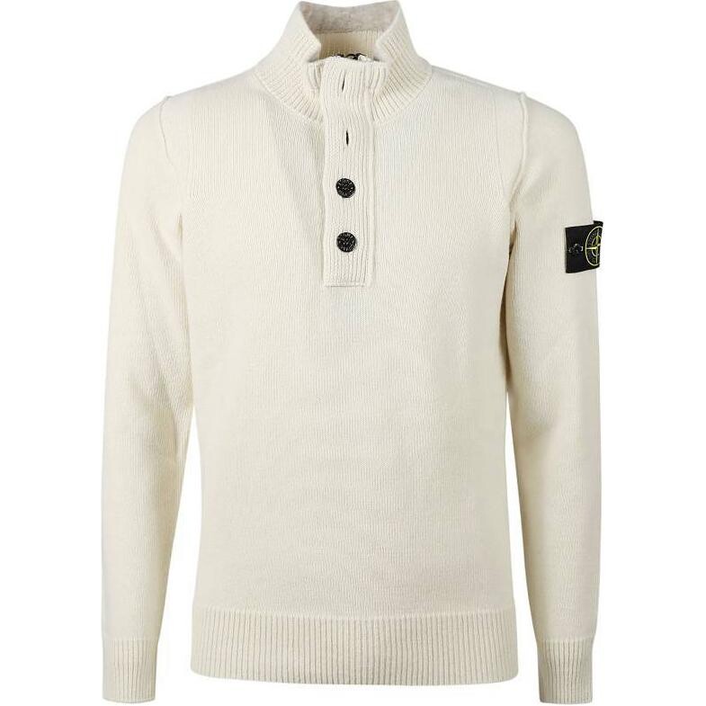 

Свитер мужской Off White Stone Island, кремовый