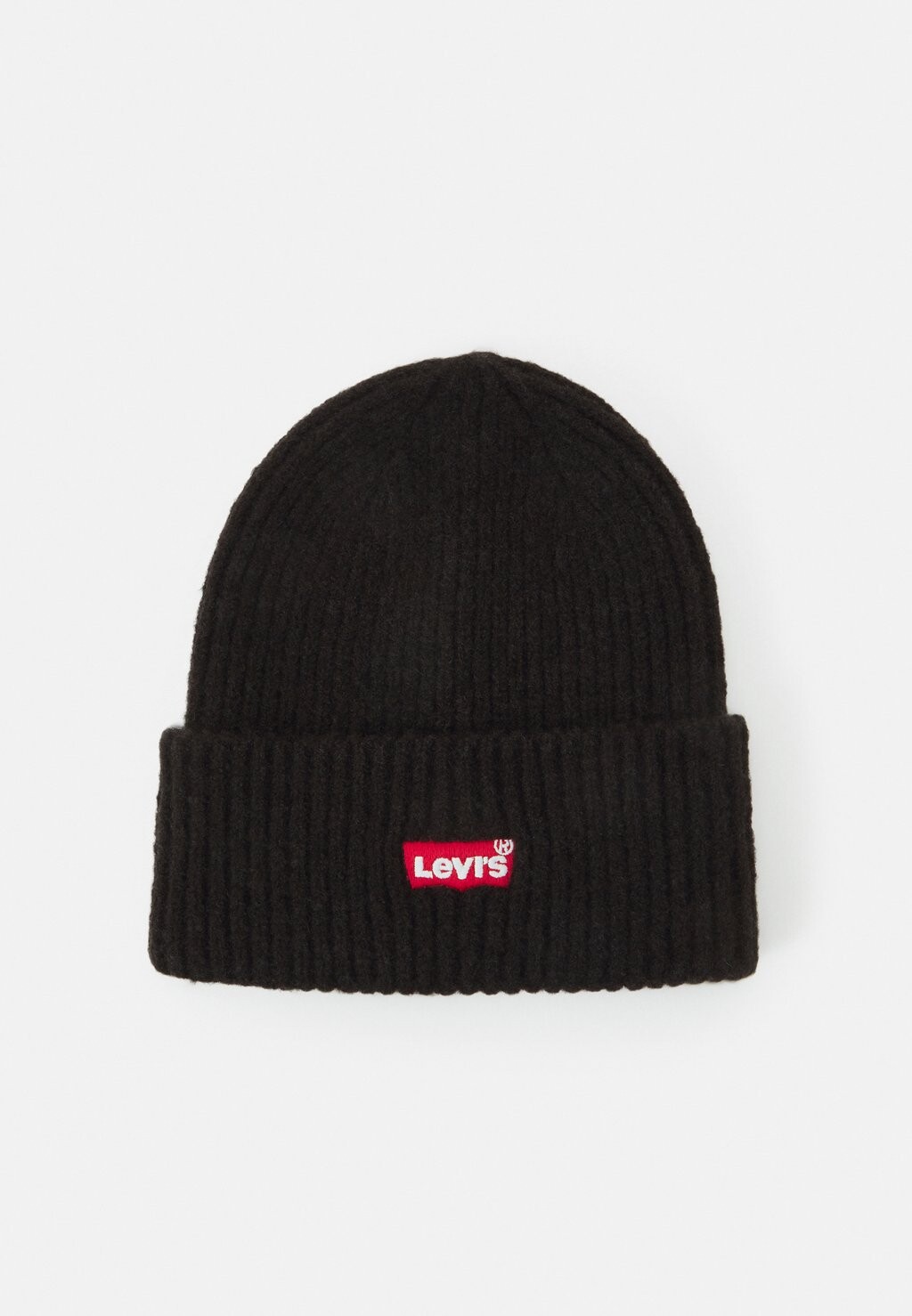 

Шапка Levi's ESSENTIAL BATWING BEANIE UNISEX, цвет regular black