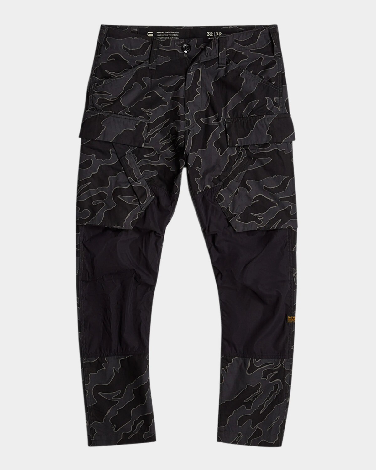 

Мужские брюки-карго с 3D-заужением G-Star Raw, цвет Cloack Island Camo