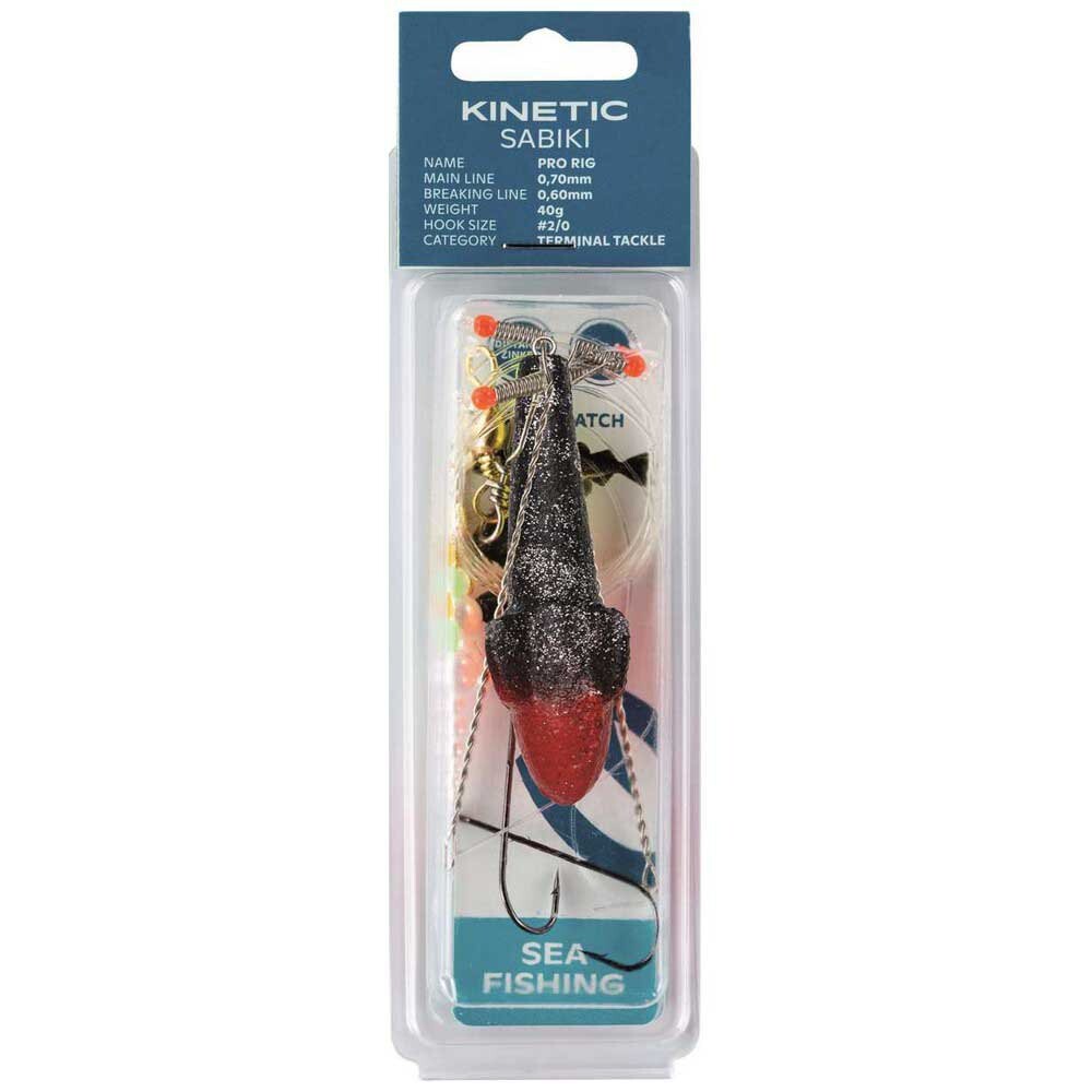 

Оснастки Kinetic Sabiki Pro 90g, золотой