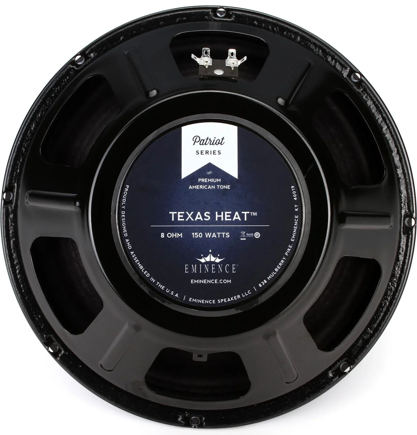 

Сменный динамик для гитарного усилителя Eminence Texas Heat, 12 дюймов, 150 Вт, сопротивление 8 Ом