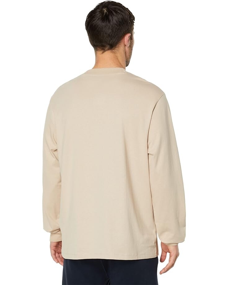 

Рубашка BOSS Dotopaxi Sprayed Logo Long Sleeve Shirt, цвет Sandy Dune