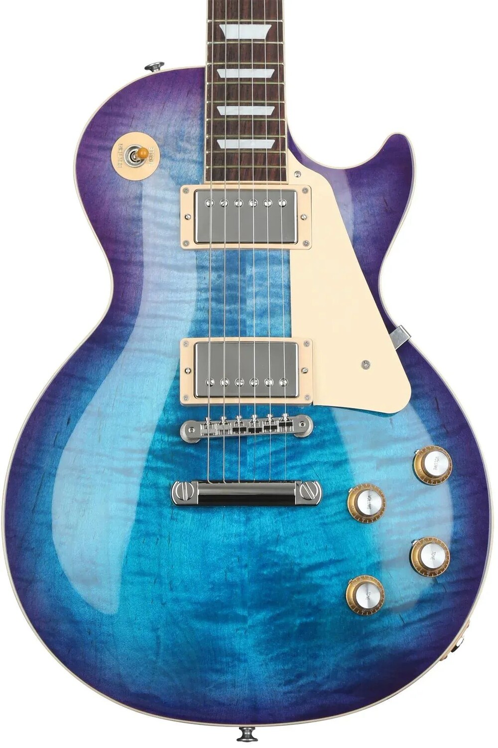 

Новая электрогитара Gibson Les Paul Standard '60s Figed Top - Blueberry Burst