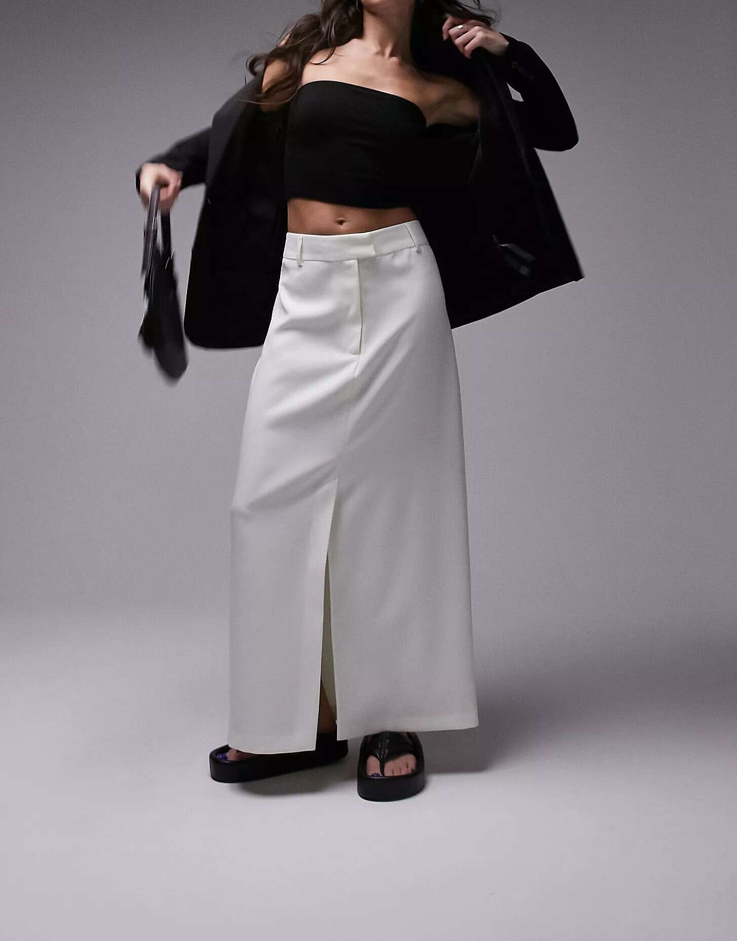 Кремовая юбка мидакси в стиле 90-х годов Topshop новая стильная винтажная нижняя юбка в стиле ретро 50 х годов пышная юбка в стиле рокабилли