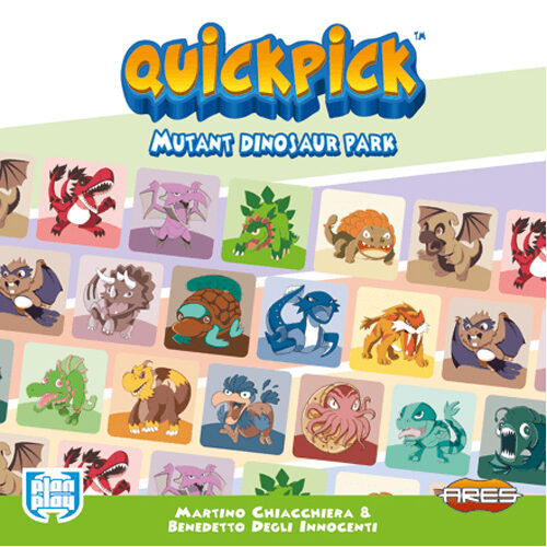 Настольная игра Quickpick- Mutant Dinosaur Park