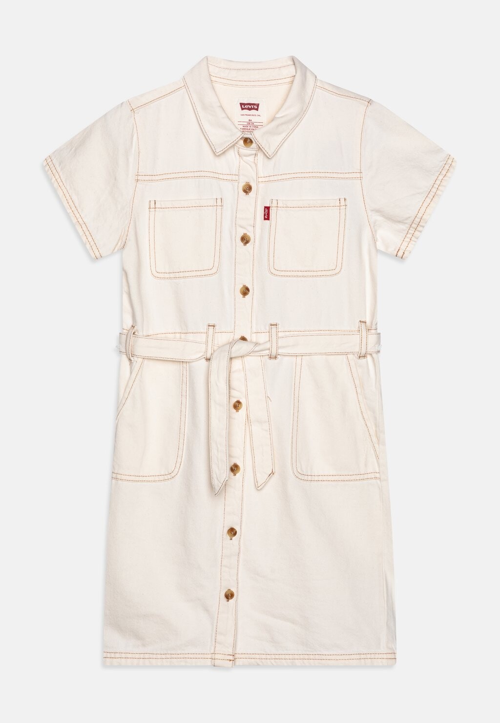 Джинсовое платье UTILITY DRESS Levi's, цвет natural