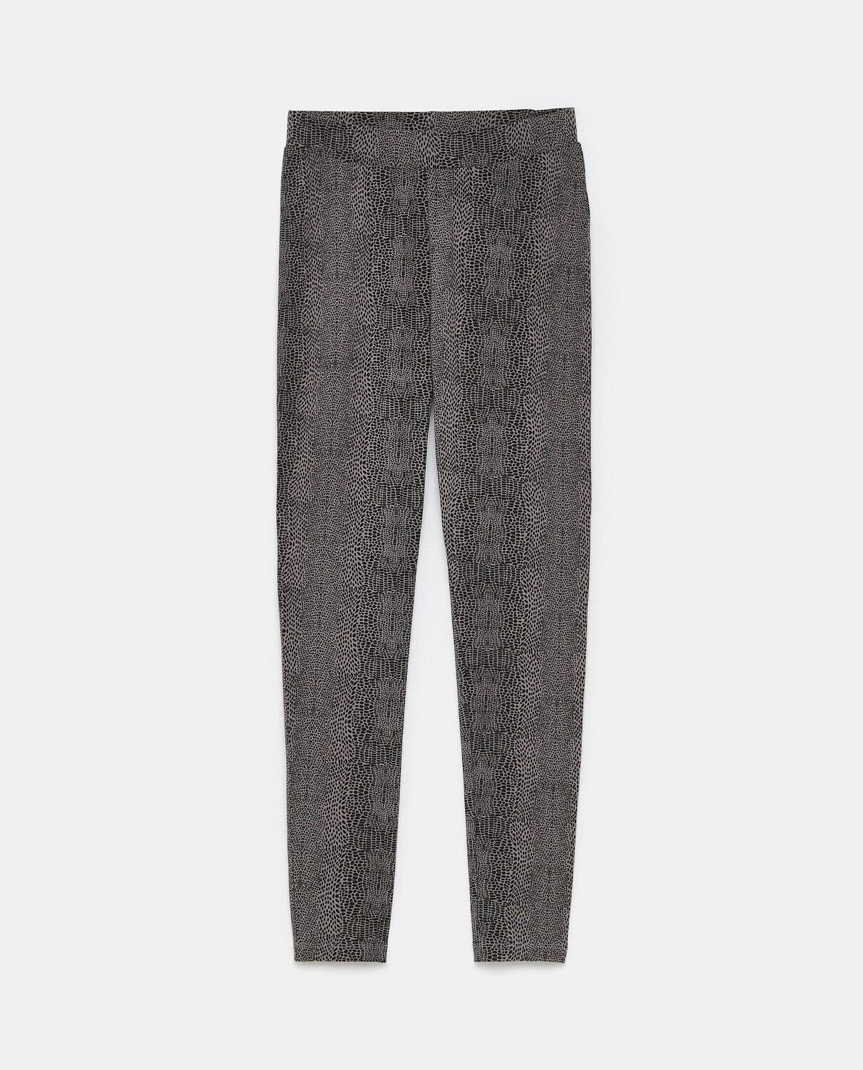 

Женские леггинсы с рисунком из эластичного хлопка NICE&CHIC, черный