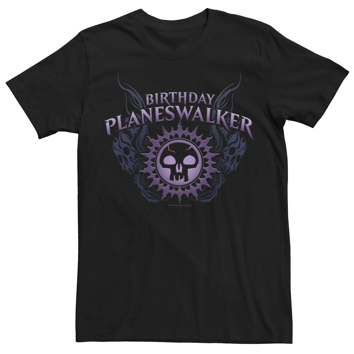 Мужская футболка с символом болотной маны Magic the Gathering «Birthday Planeswalker» Licensed Character мужская футболка magic the gathering planeswalker licensed character