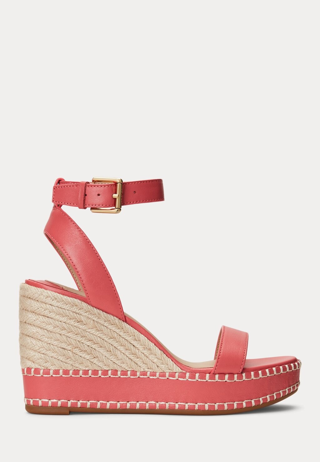 

Эспадрильи HILARIE NAPPA LEATHER ESPADRILLE Ralph Lauren, розовый