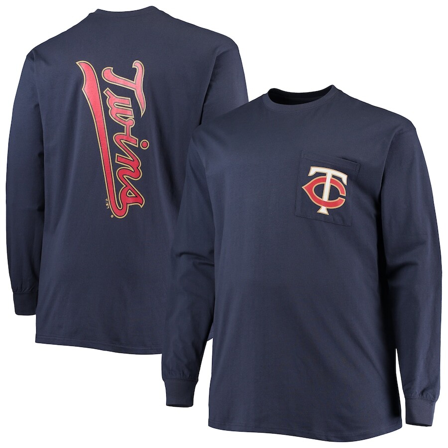 

Футболка с длинным рукавом Fanatics Branded Minnesota Twins, нави