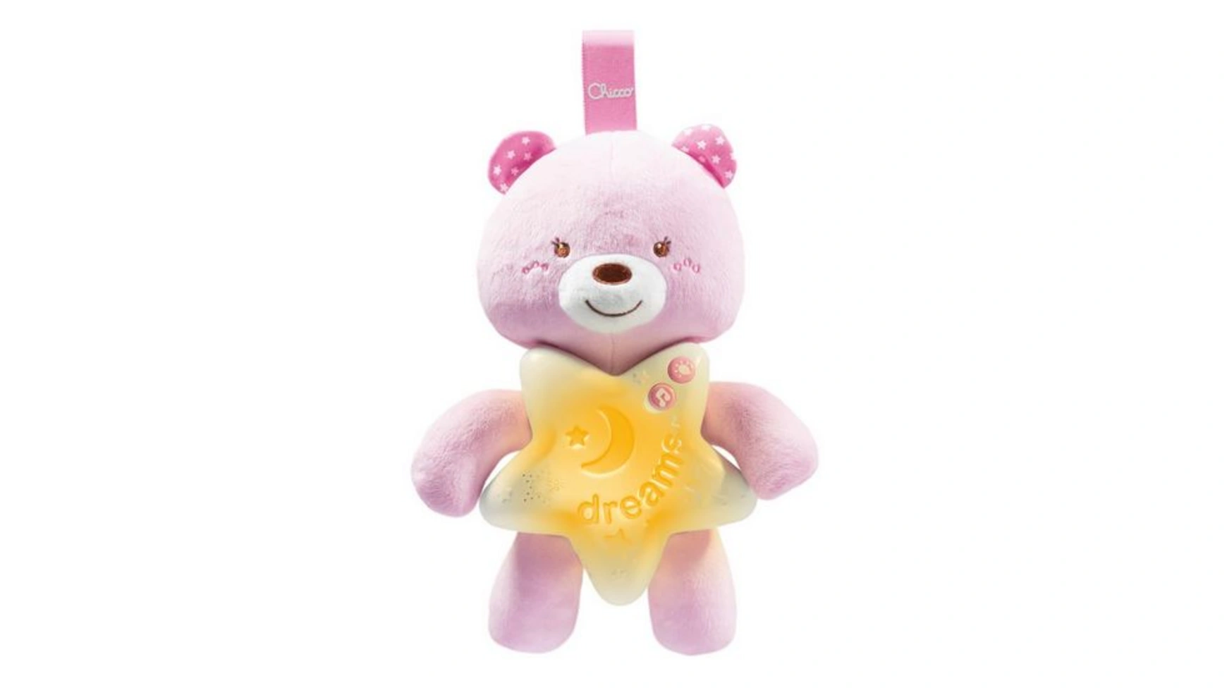 Chicco Goodnight bear розовый