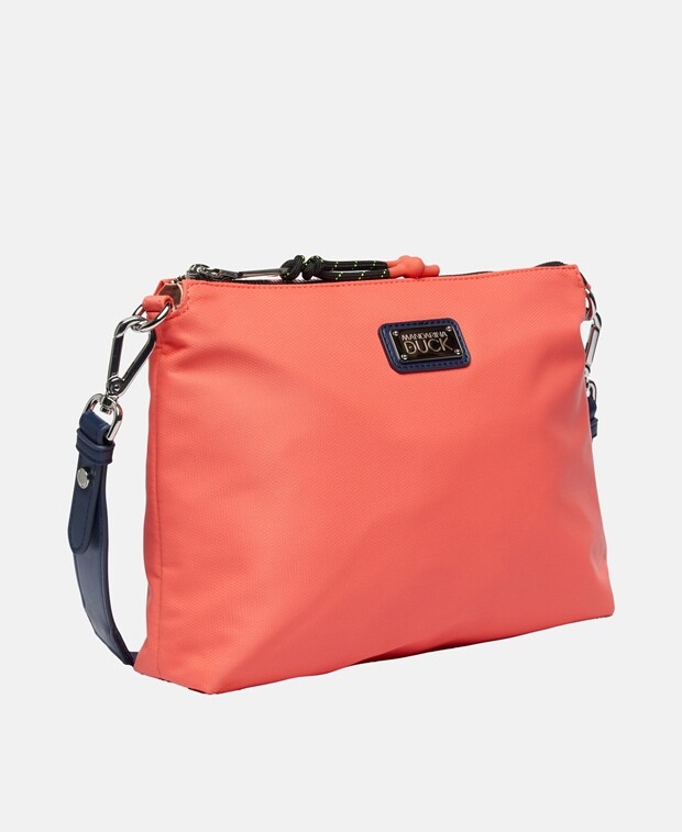 

Сумка-мессенджер Mandarina Duck, лосось