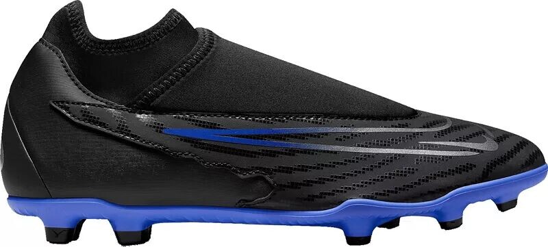 

Футбольные бутсы Nike Phantom GX Club DF FG, черный/синий
