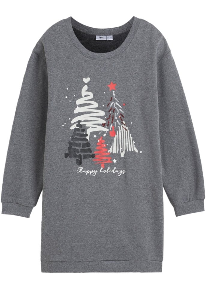 

Толстовка для девочки с пайетками Bpc Bonprix Collection, серый